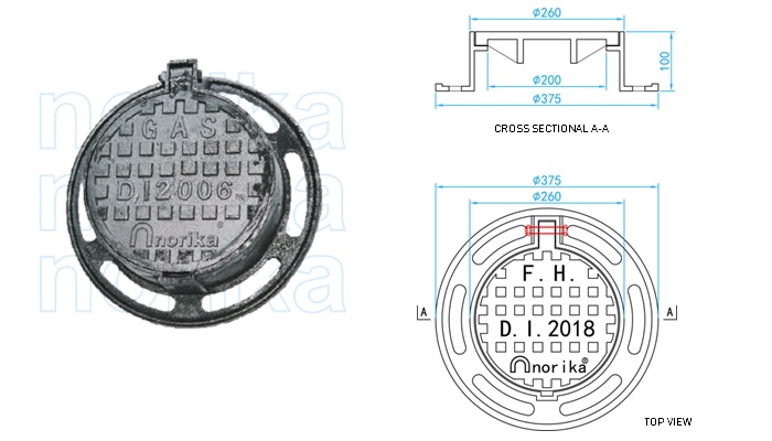 Single Valve Box Round (PUB, Gas, Fire Hydrant)